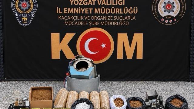 Yozgat’ta 3 bin 500 adet makaron ele geçirildi