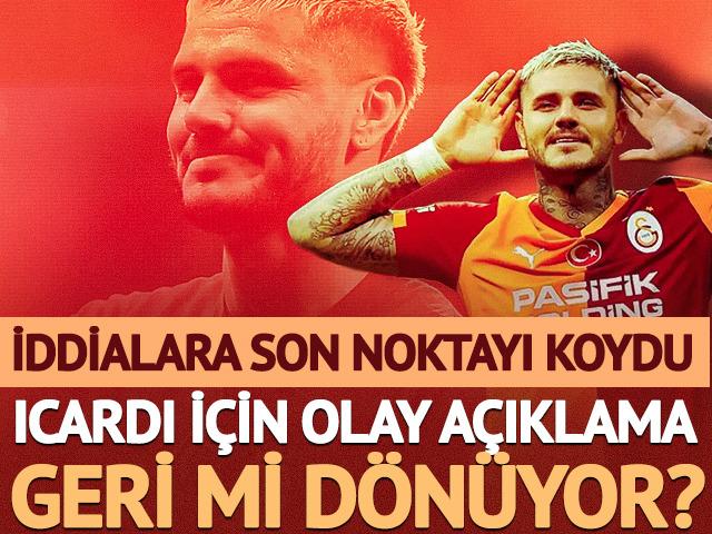 Mauro Icardi'nin menajerinden Galatasaray iddialarına sert yalanlama
