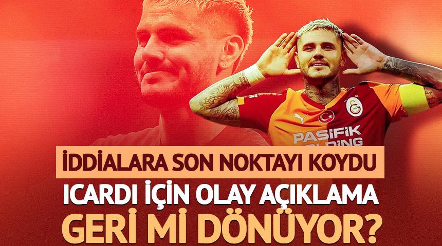 Mauro Icardi'nin menajerinden Galatasaray iddialarına sert yalanlama