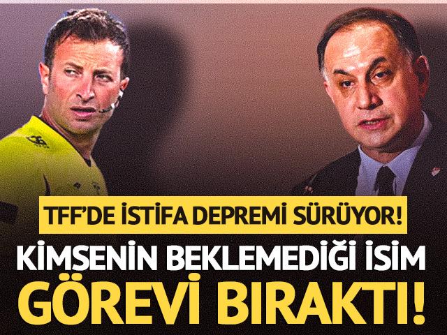 TFF'de sular durulmuyor: VAR Koordinat&ouml;r&uuml; Yaşar Kemal Uğurlu istifa etti