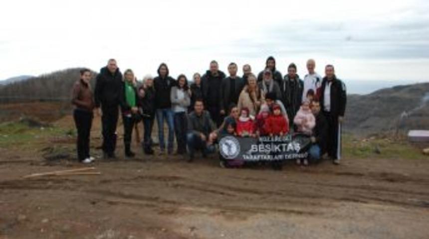 Hatıra ormanına 1903 adet ıhlamur fidanı diktiler