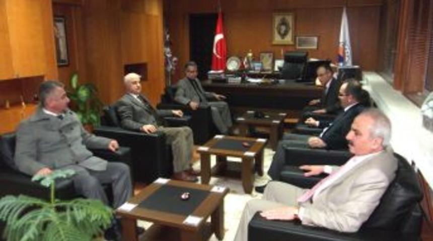 Rekt&ouml;r Akan, Sinop &Uuml;niversitesi Rekt&ouml;r&uuml; Prof. Bircan&rsquo;ı ziyaret etti