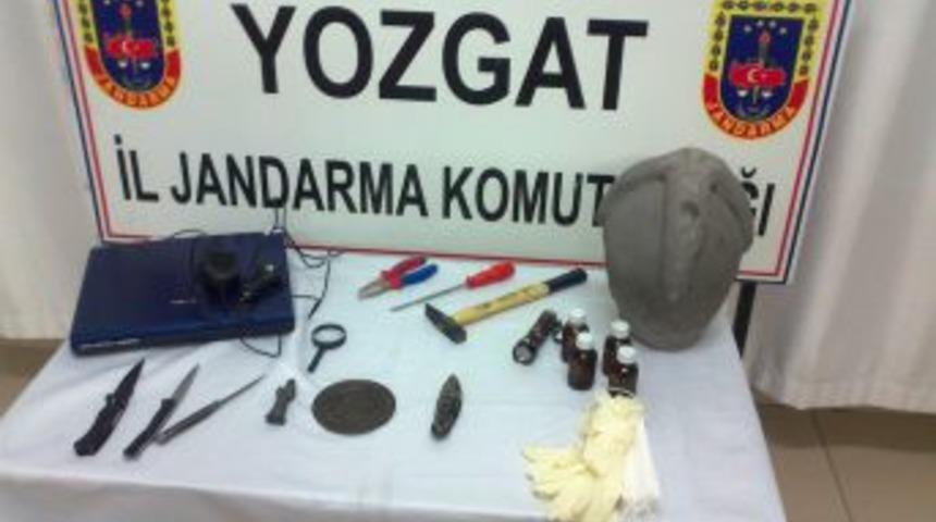 Yozgat İl Jandarma Komutanlığı, tarihi eser ka&ccedil;ak&ccedil;ılarına g&ouml;z a&ccedil;tırmıyor