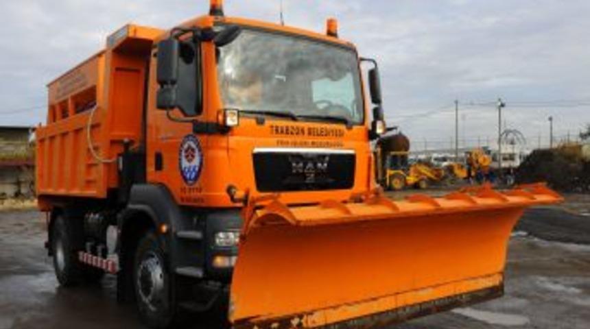 Trabzon Belediyesi kışa hazır