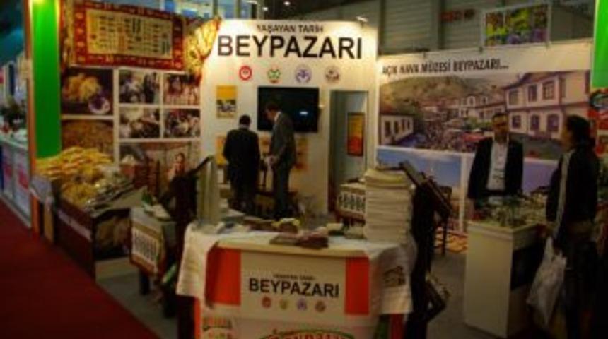 Travel Turkey 2011'de Beypazarı Belediyesi standına &ouml;zel ilgi