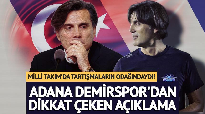 Montella'dan Adana Demirspor'a b&uuml;y&uuml;k jest!