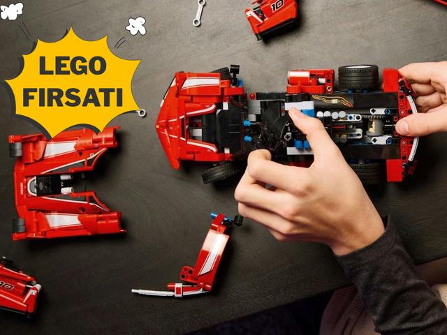 LEGO Technic Ferrari setinde ka&ccedil;ırılmayacak indirim!