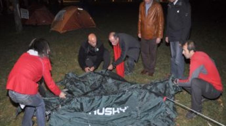 Dağcılar Merinos&rsquo;ta kampa girdi