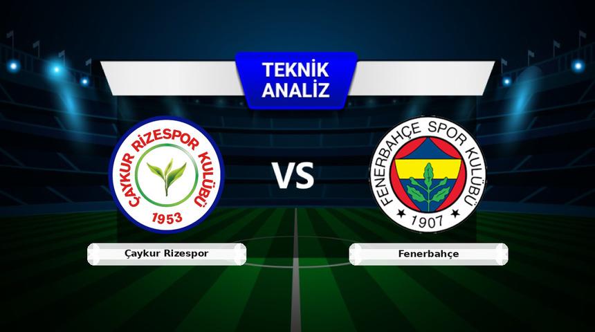 &Ccedil;aykur Rizespor - Fenerbah&ccedil;e Ma&ccedil;ı &Ouml;ncesi: Sakatlar, Son Durum ve İstatistikler
