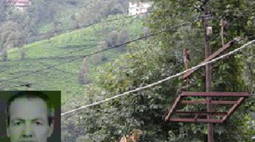 İlkel teleferikte akılalmaz &ouml;l&uuml;m