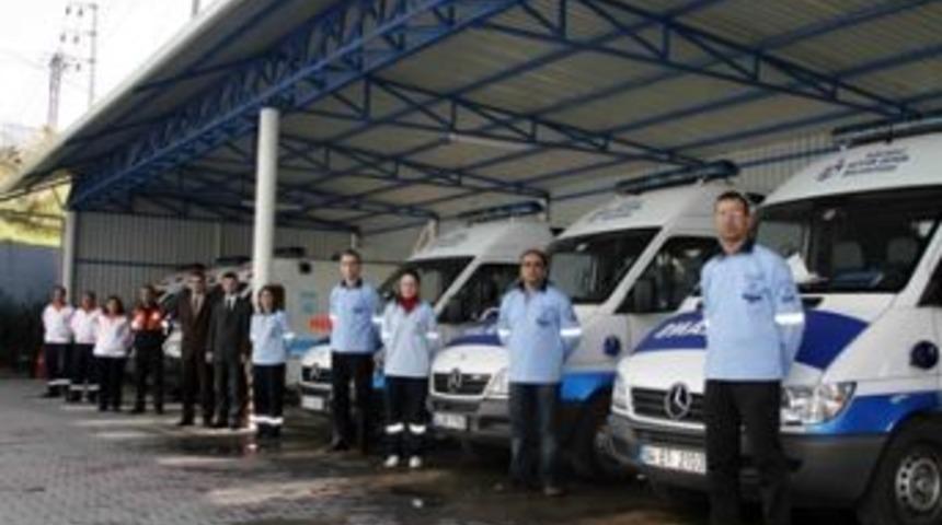 7 G&uuml;n 24 saat &uuml;cretsiz ambulans