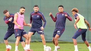 Trabzonspor’da Samsunspor maçı hazırlıkları sürüyor