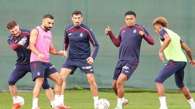Trabzonspor’da Samsunspor maçı hazırlıkları sürüyor
