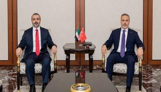 Bakan Fidan, Suriyeli mevkidaşı Şeybani ile bir araya geldi
