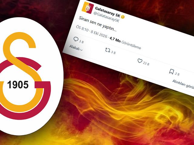 Galatasaray'ın gizemli paylaşımının nedeni sonradan ortaya &ccedil;ıktı!