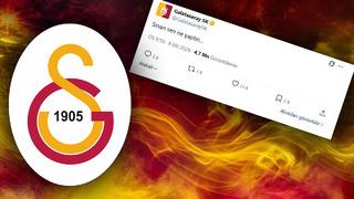 Galatasaray'ın gizemli paylaşımı merak uyandırdı! Gerçek sonradan ortaya çıktı