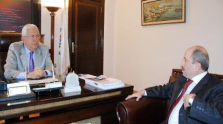 ERİD y&ouml;netimi Başkan Posbıyık&rsquo;ı ziyaret etti