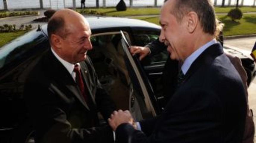 Başbakan Erdoğan Romanya Devlet Başkanı ile g&ouml;r&uuml;şt&uuml;