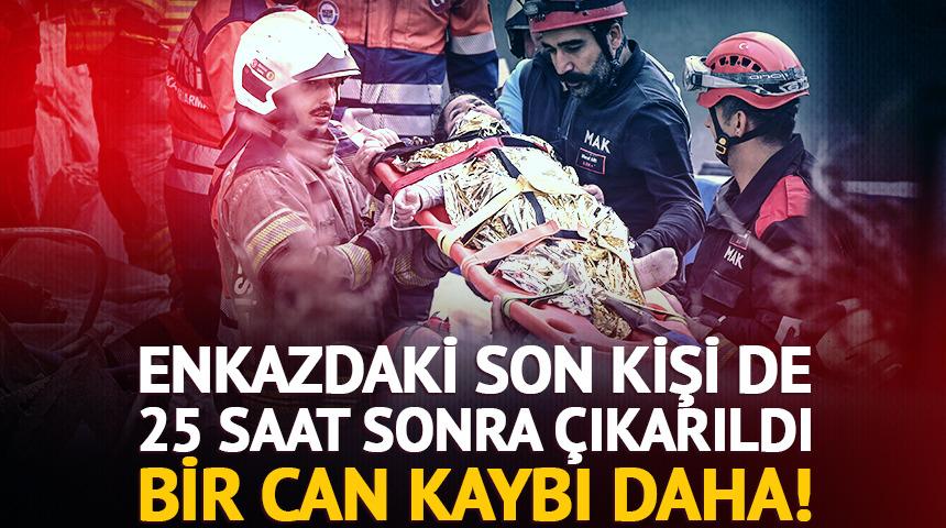 Maltepe'de 25 saatlik bekleyiş sona erdi! Can kaybı 5'e y&uuml;kseldi