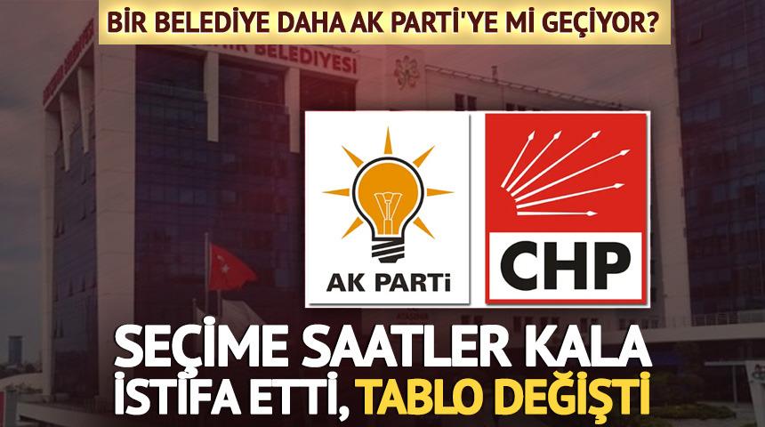 Ataşehir Belediyesi AK Parti'ye mi ge&ccedil;iyor? İstifa geldi, tablo değişti