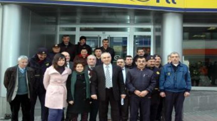 PTT personelinden eylem