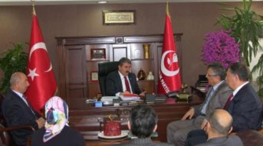 BBP Genel Başkanı Destici: Mele projesinde ge&ccedil; kalındı