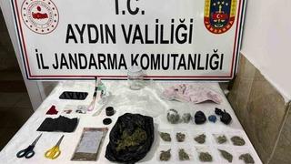 Nazilli’deki ev aramasında uyuşturucu deposu ortaya çıktı