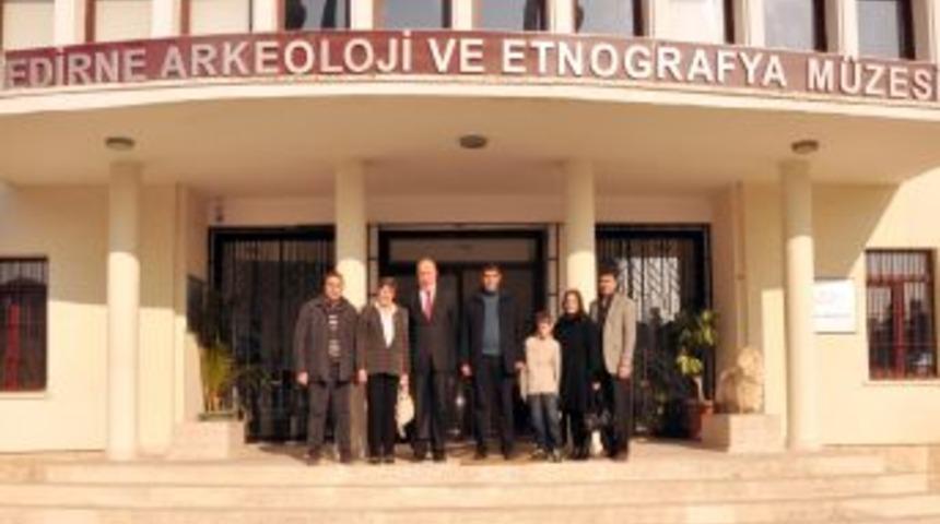 Edirne ve Kırcaali m&uuml;ze yetkilileri ortak proje i&ccedil;in bir araya geldi