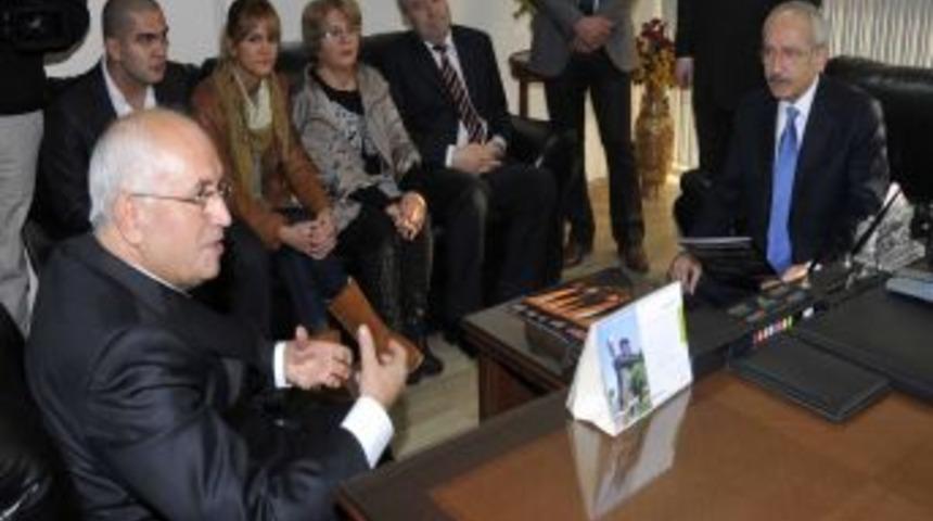 Kılı&ccedil;daroğlu'ndan Ostim'e ziyaret