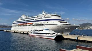 Astoria Grande kruvaziyeri Marmaris'e 447 turist getirdi
