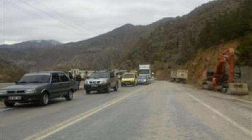 Trafik arap sa&ccedil;ına d&ouml;nd&uuml;