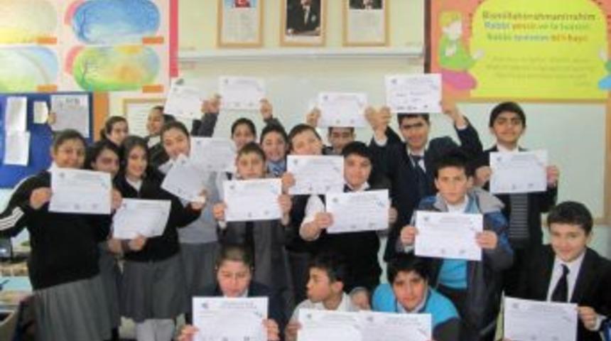 Yerk&ouml;yl&uuml; ilk&ouml;ğretim okulu &ouml;ğrencileri hedeflerini belirledi