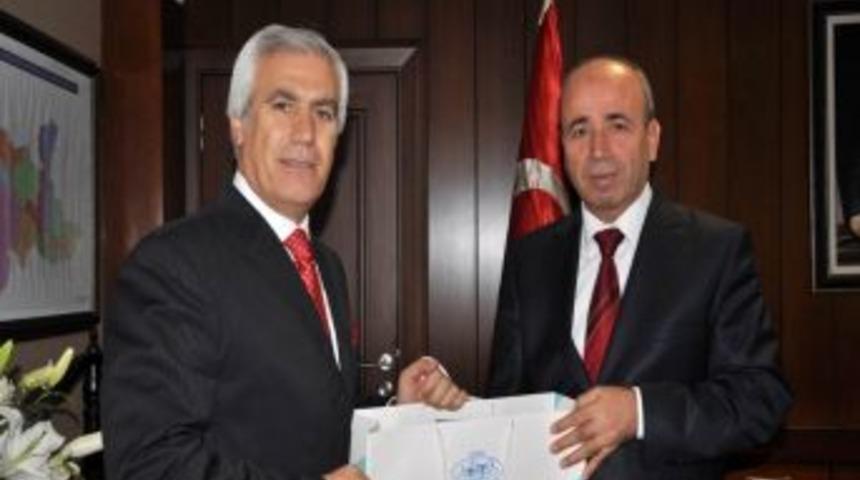 Başkan Bozbey&rsquo;den Emniyet M&uuml;d&uuml;r&uuml; Kahya&rsquo;ya ziyaret