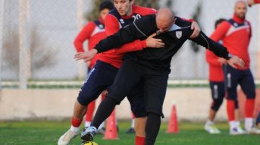 Beşiktaş'ı ağırlayacak olan Samsunspor taktik &ccedil;alıştı