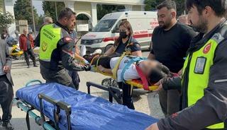 Samsun&rsquo;da otomobille &ccedil;arpışan motosikletin 17 yaşındaki s&uuml;r&uuml;c&uuml;s&uuml; yaralandı