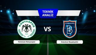 T&uuml;mosan Konyaspor - İstanbul Başakşehir Ma&ccedil;ı &Ouml;ncesi: Sakatlar, Son Durum ve İstatistikler