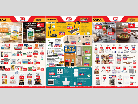 BİM'e 3D Yazıcı geliyor! 13-14-16 Ekim 2026 BİM Akt&uuml;el Kataloğu