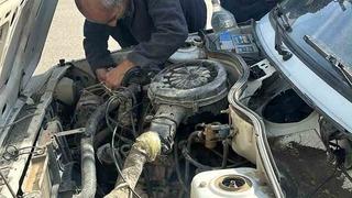 Siirt’te seyir hakindeki araç yandı
