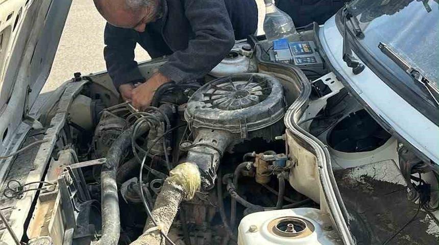 Siirt&rsquo;te seyir hakindeki ara&ccedil; yandı