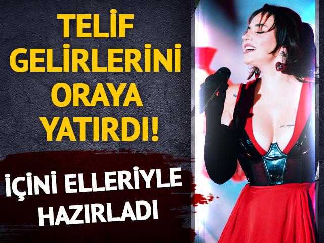 Ceylan Ertem telif gelirlerini oraya yatırdı! İçini elleriyle hazırladı