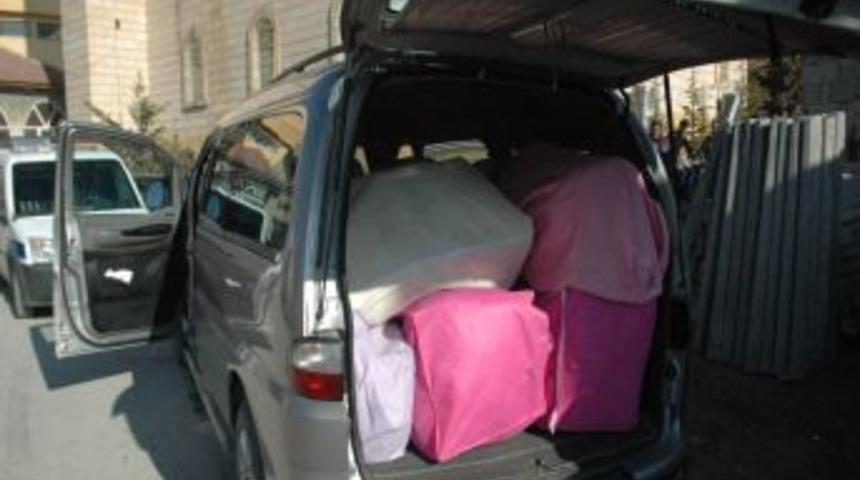 Kırşehir'de 100 kilo esrar ele ge&ccedil;irildi