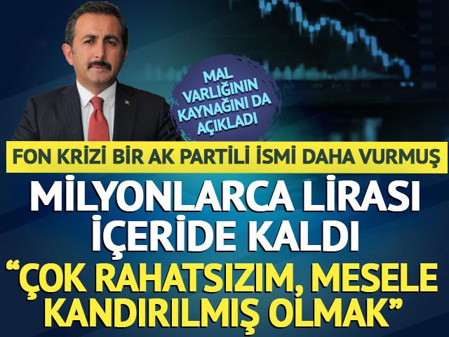 Fon krizi eski AK Partili Mustafa Aksu'yu da vurmuş: "&Ccedil;ok rahatsızım; mesele 100 milyon değil, kandırılmış olmak"