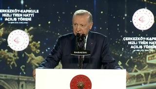 Erdoğan'dan muhalefete sert s&ouml;zler: "Boğazına kadar yolsuzluğa batanlar bize laf s&ouml;yl&uuml;yorlar"