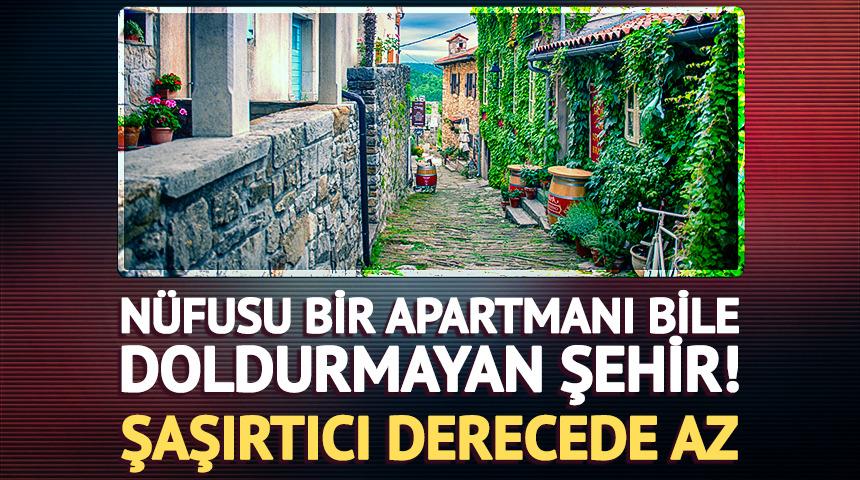 N&uuml;fusu bir apartmanı bile doldurmuyor!