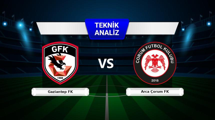 Gaziantep FK - Arca &Ccedil;orum FK Ma&ccedil;ı &Ouml;ncesi: Sakatlar, Son Durum ve İstatistikler