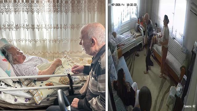 Yardımsız adım atamıyordu! 2 aydır görmediği 68 yıllık eşini görünce ayağa kalktı