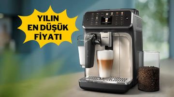 Evinizi kafeye d&ouml;n&uuml;şt&uuml;ren Philips kahve makinesinde &ouml;zel fırsat