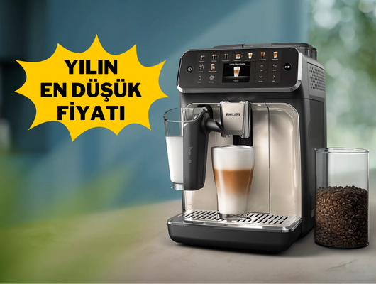 Evinizi kafeye d&ouml;n&uuml;şt&uuml;ren Philips kahve makinesinde &ouml;zel fırsat