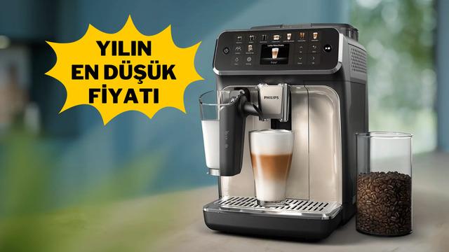 Kahve tutkunlarına özel büyük fırsat! Philips kahve makinesi indirimde