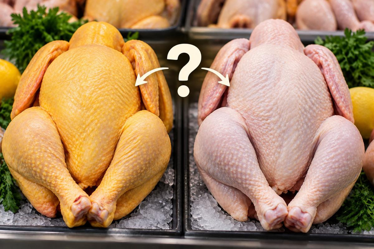 Markette tavuk alırken çoğu kişi rengine bakıyor! Sarı ve beyaz arasındaki fark meğer buymuş 3